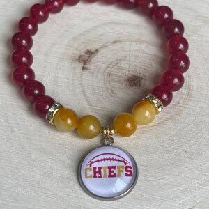 Kansas City Chiefs Charm Bracelet 09